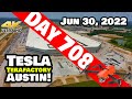5000 MODEL Ys OUT OF GIGA TEXAS Q2! - Tesla Gigafactory Austin 4K  Day 708 - 6/30/22 - Tesla Texas