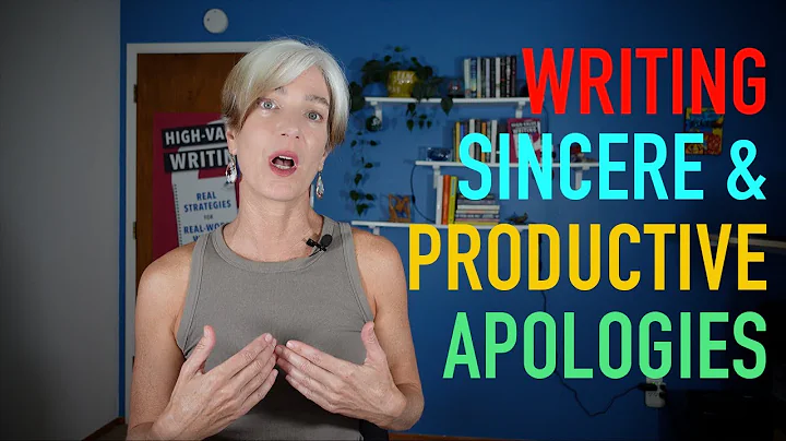 3 Steps to Apologize: How to Write an Apology