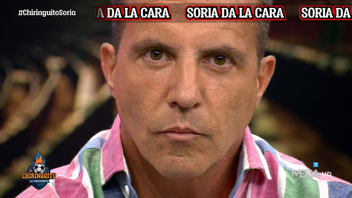 💣SORIA ANUNCIA SI DEJA o SIGUE en EL CHIRINGUITO