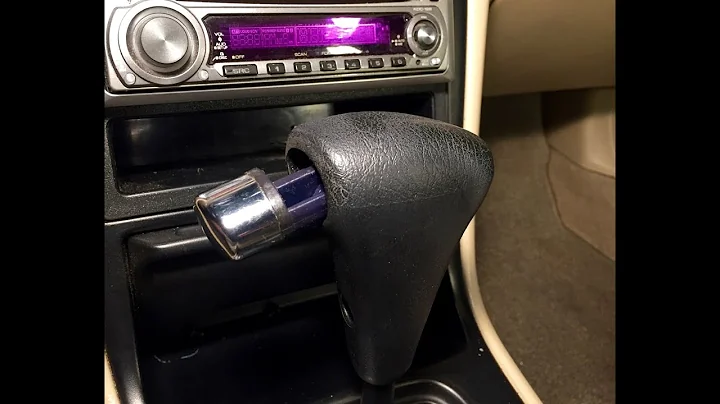 Honda Broken Gear Shift Button Repair/Lasted 18 Months