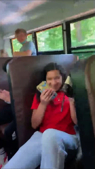 First kiss on the bus