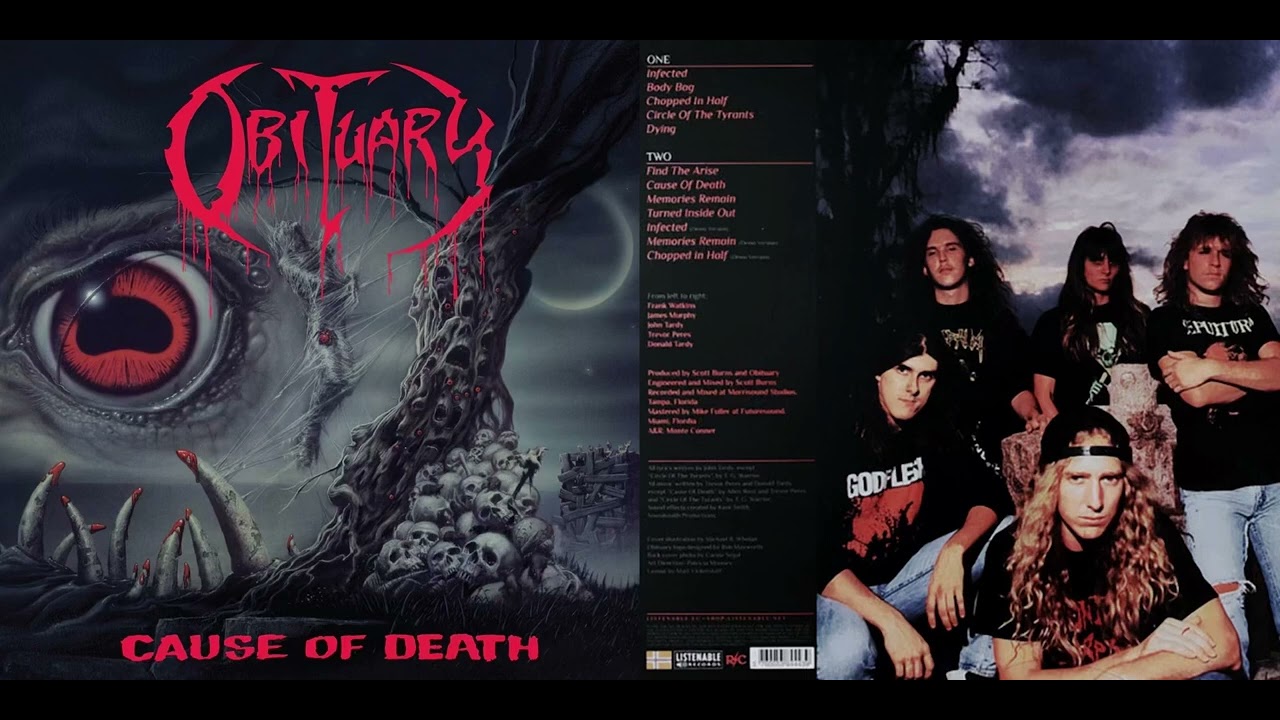 新品　未開封　オビチュアリー OBITUARY 7枚 CAUSE OF DEATH<DIGI>/OBITUARY/オビチュアリー｜HARDROCK