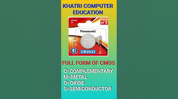 FULL FORM OF CMOS CELL 🤯😱  #viral #shorts #computer