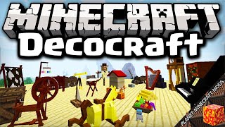 Decocraft Mod 1.12.2/1.10.2/1.7.10 (Decorate Your World)  for Minecraft PC