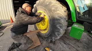 How To Install Tractor Wheel Weights