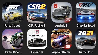 Forza Street,Car Street Racing 2,Asphalt 8,Crazy For Speed,Traffic Rider,Asphalt 9,Asphalt Xtreme,.. screenshot 3