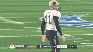 Nevada Vs Purdue Ncaa Football