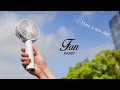 【fan002】ハンディファン 002 / 多機能 3WAY 小型扇風機