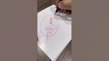 MARIANA SIGNATURE #mariana #signature #trending #calligraphymasters #calligraphy #artistahsan #art