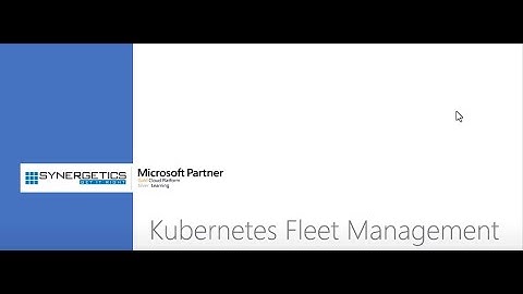 Emerging Technology webinar on Azure Kubernetes Fleet Manager!