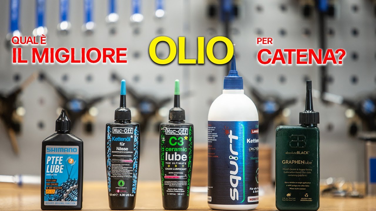 Qual è il miglior olio per catena?