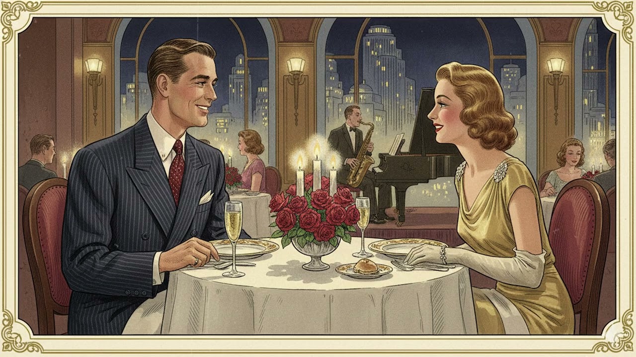 Romantic Night | Vintage Jazz Playlist | Nostalgic Songs to Fall in Love With - 1930s, 1940s Jazz