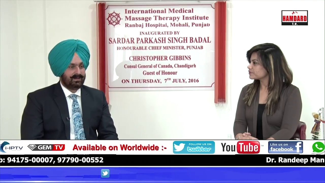 Exclusive interview by Hamdard Media with Dr Randeep Singh Mann