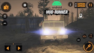 MudRunner Mobile Night Safari Android Mission 4 Gameplay