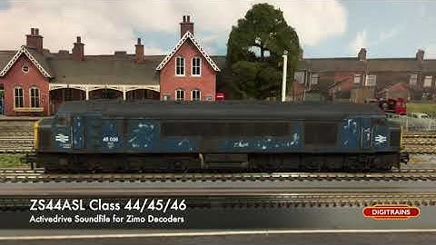 ZS44ASL Class 44/45/46 Active Drive SL Sound file for Zimo Decoders