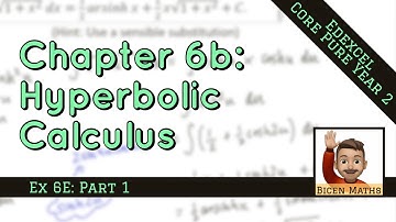 Hyperbolic Calculus 2 • Integrating with Hyperbolic Functions • CP2 Ex6E • 🏆