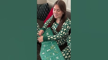 WHAT’S IN OUR ADVENT CALENDARS? DAY 1 🎄🎁 #shorts