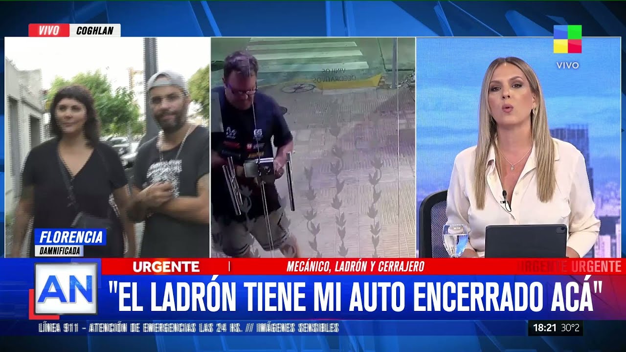 🔴 TIENE UN TALLER, ES CERRAJERO Y ROBA COMERCIOS