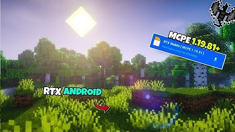 Best😍RTX For Minecraft Pe 1.19/1.20|| Rtx Shaders For Mcpe 1.19|| Shaders For Mcpe 1.19||