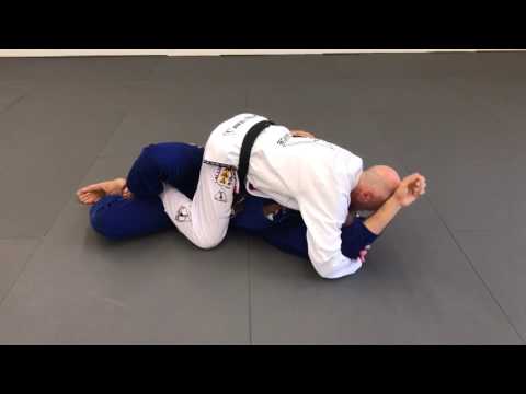 Half-Guard Pass Straight To The Mount By Pat Worley Black Belt 68 years old