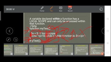 Variables and Constants in php