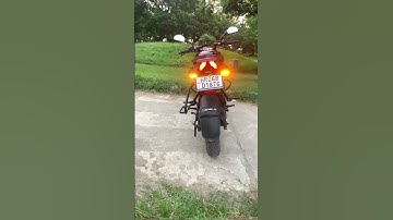 New Pulsar Ns160 Bs7 With Original KTM indicator & Simtac Hazard Flasher 🥵🚀🔥 #Pulsarns160 #Shorts