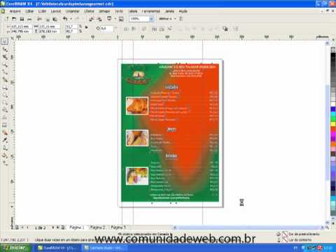 Impressão no Corel Draw