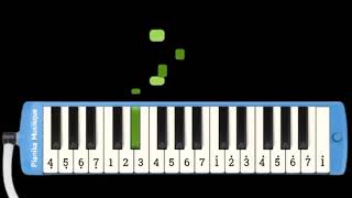 Not pianika Upin Ipin lompat si katak lompat