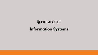 Modern information systems PKF APOGEO