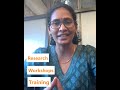 What Do We Do @ Bruhaspathi Institute of Biosciences - Training, Workshops Research, Collaborations