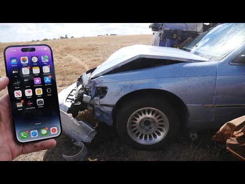 Does the iPhone 14 Pro Crash Detection Actually Work? - Car Accident Experiment