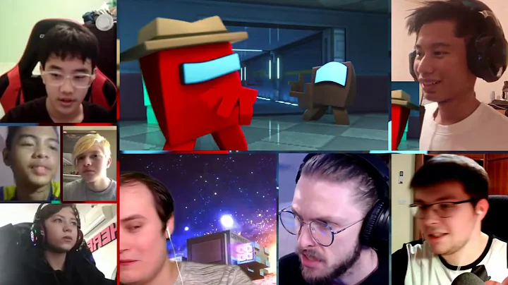 AMONG US 🎵 Minecraft Animation Music Video (“Lyin’ To Me” Song by CG5) [REACTION MASH-UP]#1137