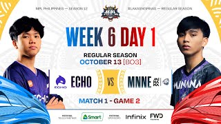 MPL PH S12 - W6D1 - ECHO vs MNNE - GAME 2