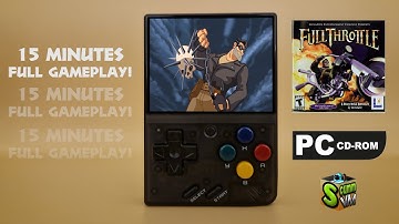 Full Throttle on Miyoo Mini! ScummVM🤩!