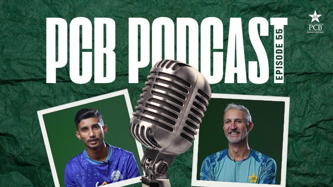 PCB Podcast EP 55 ft. Pakistan red-ball head coach Jason Gillespie ...