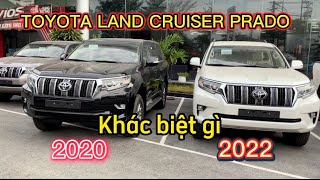 Toyota Land Cruiser Prado 2022 khác biệt gì Prado 2020 | 0944606963