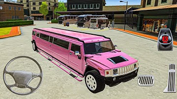 Hummer Limousine Drive Simulator - Bus Station: Learn To Drive - Android Gameplay