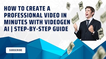 How to Create a Professional Video in Minutes with VideoGen AI | Step-by-Step Guide