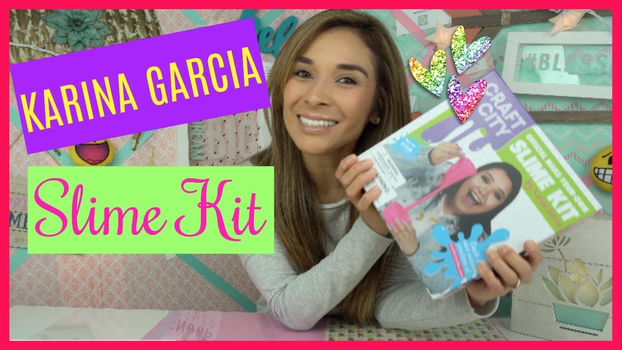 Testing Karina Garcias Slime Kit Slime Without Borax