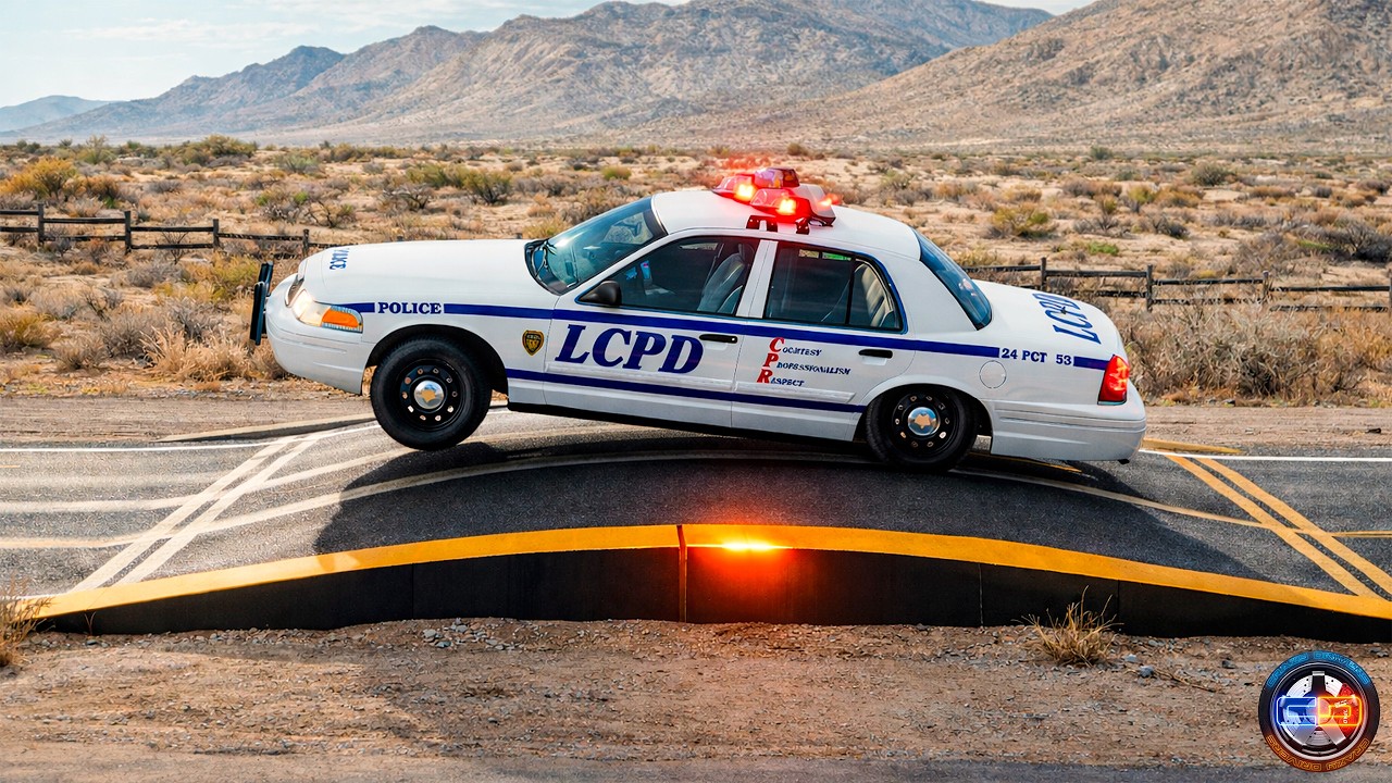 Cars vs Speed Bumps #13 - BeamNG drive