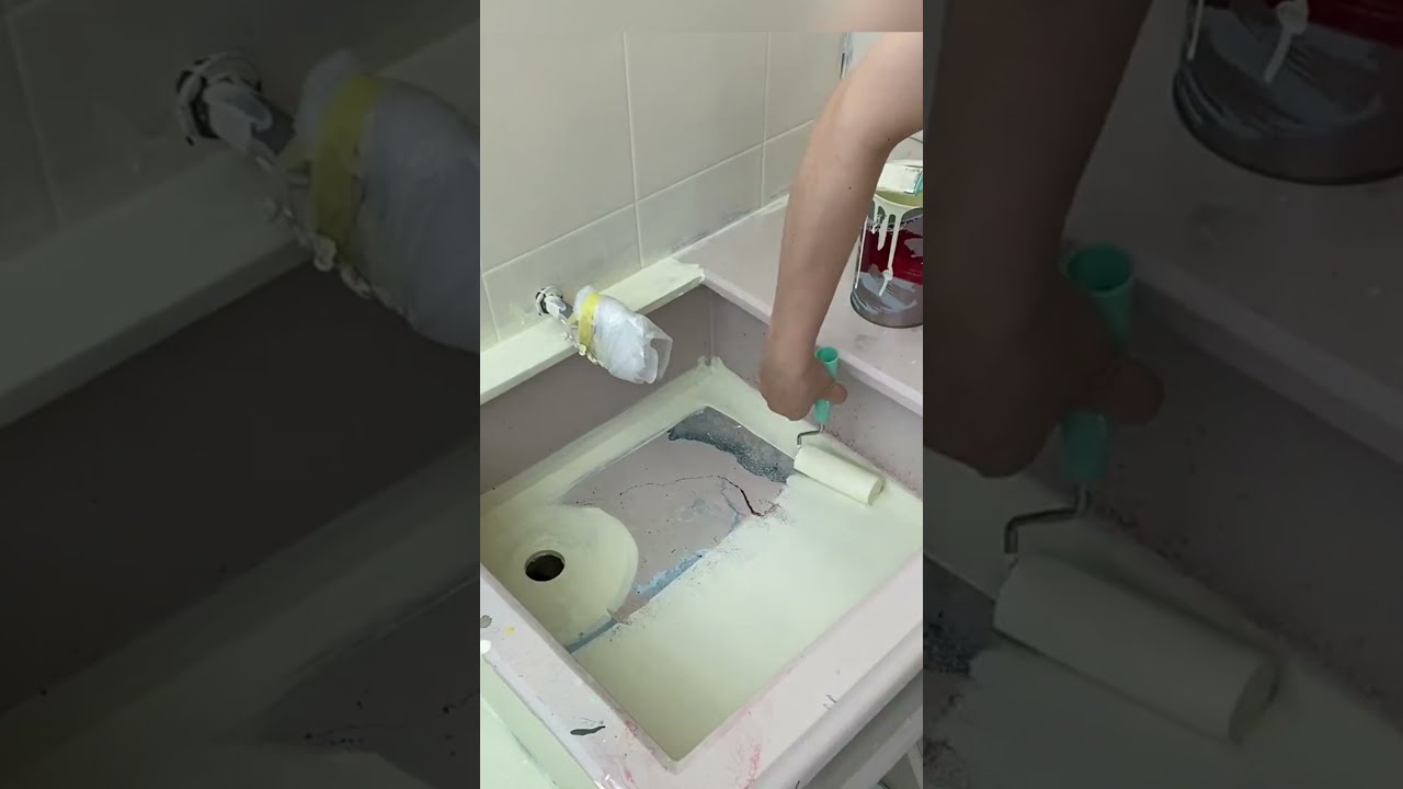 Dive Into The Details My Bathroom Floor Got A Stunning Makeover Diy Interiordesign