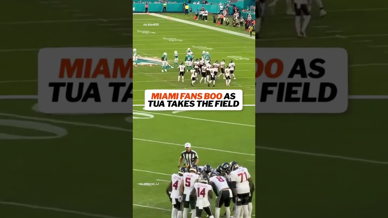 Tua Tagovailoa returns to Hard Rock Stadium #nfl #dolphins #miamidolphins #tuatagavailoa