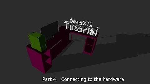 Beginner tutorial: Your first DirectX 12 application in C++ (Part 4: Connecting to the hardware)