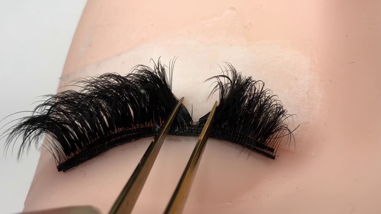 How to lash Baby lashes YouTube