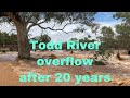 Todd river flood# Alicesprings#heavy rain fall# Todd river filled with water# flash floods in NT