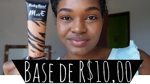 Qual é a base ideal para pele negra?