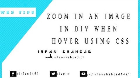 ROTATE ANS ZOOM AN IMAGE ON HOVER USING CSS