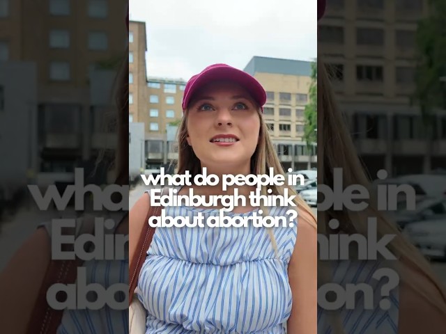Do people really want abortion up to birth? SPUC's William asked around in Edinburgh earlier today