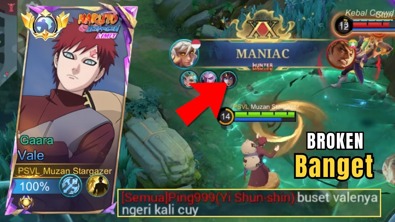BUILD PALING BROKEN VALE DI META SEKARANG!DAMAGE SAKIT AUTO WINSTREAK | MOBILE LEGENDS