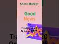 Good News for Trading on 20 October 2025 #Monday#sharemarket #swingtrading #Trader #Trading #india